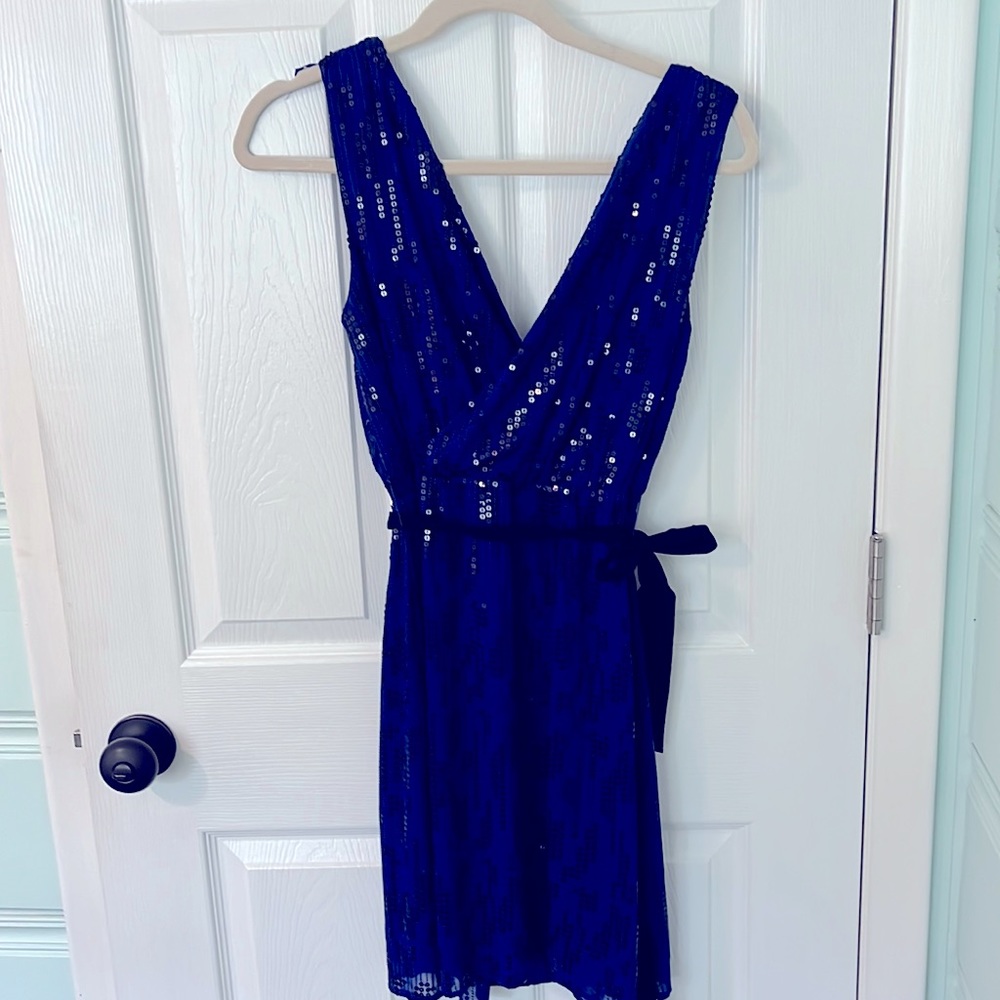 Express sequin dress